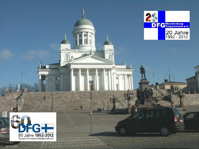  Die Tuomiokirkko in Helsinki 