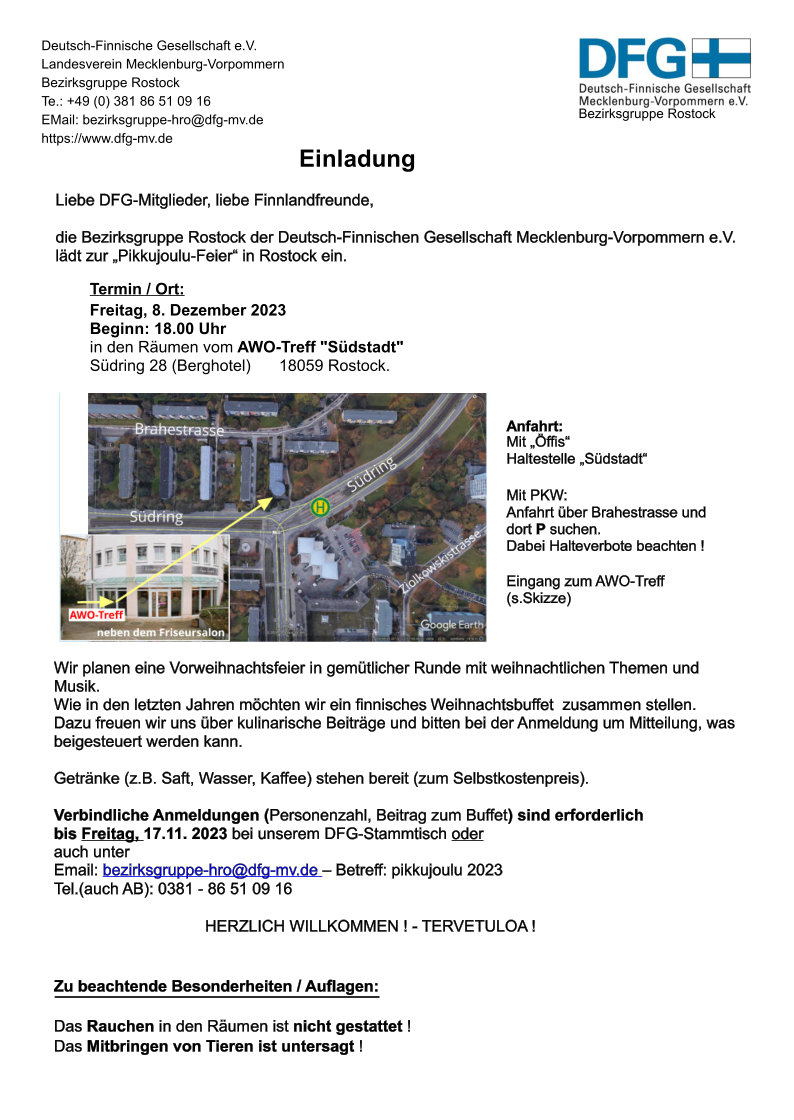 Einladung